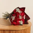 باقة زهور رومانسية
