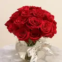 Red Rose Vase