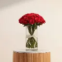 مزهرية ورود رومانسية خالدة