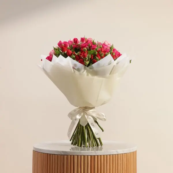 Blush Love Baby Roses Bouquet