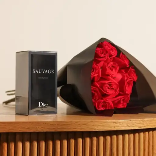 Dior Sauvage for Men | Elegant Flowers Bouquet