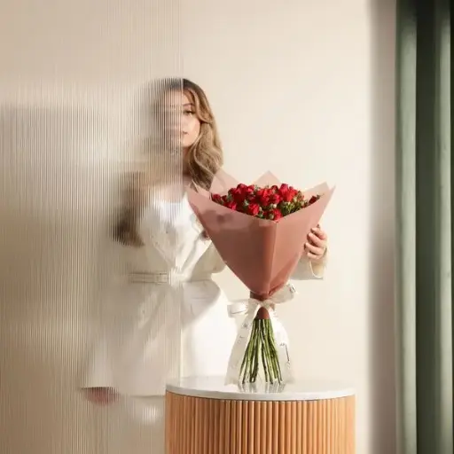 Timeless Red Baby Roses Bouquet